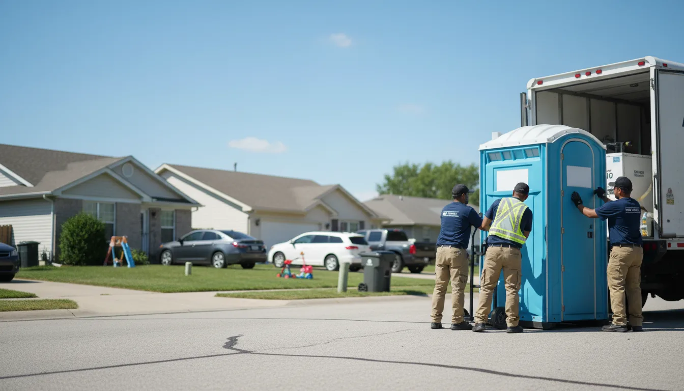 Standard Porta Potty Rentals in Stewardson, IL near me